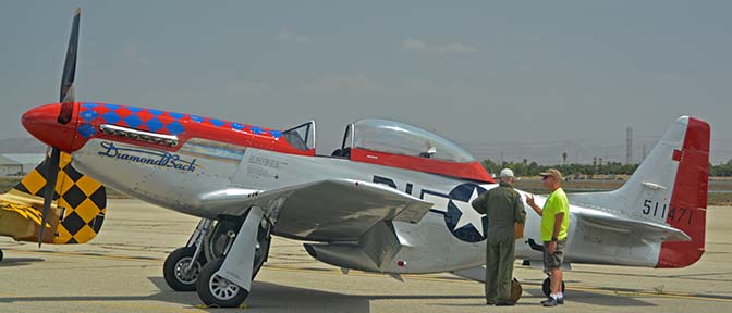 North American P-51D Mustang N51ZM Diamond Back, April 29, 2016